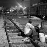 Living homeless in the trains of Patras